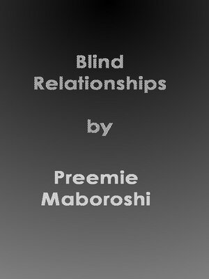 cover image of Blind Relationships